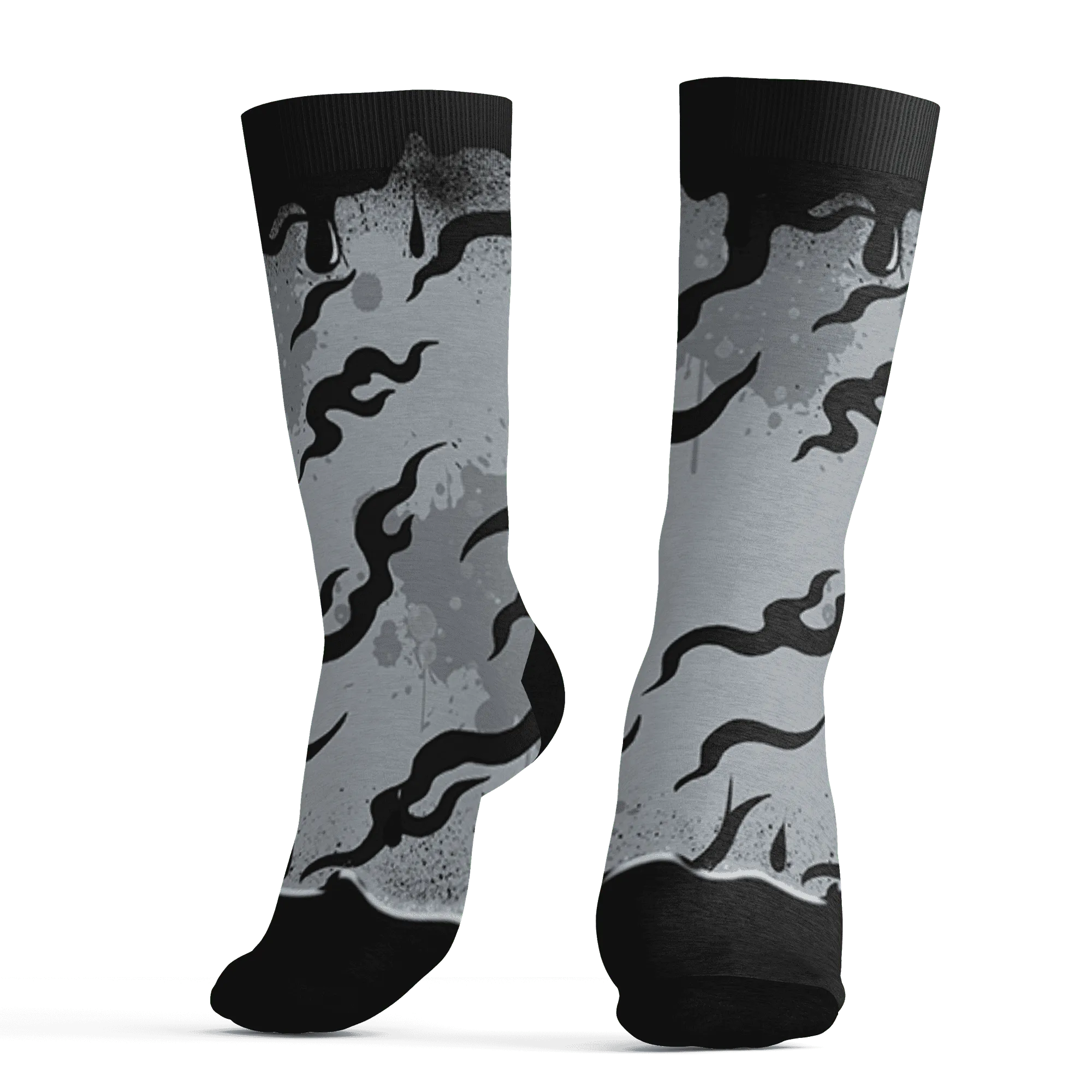 Wolf-Grey-12s-Socks-Match-Rare-Breed-3D-Drippin