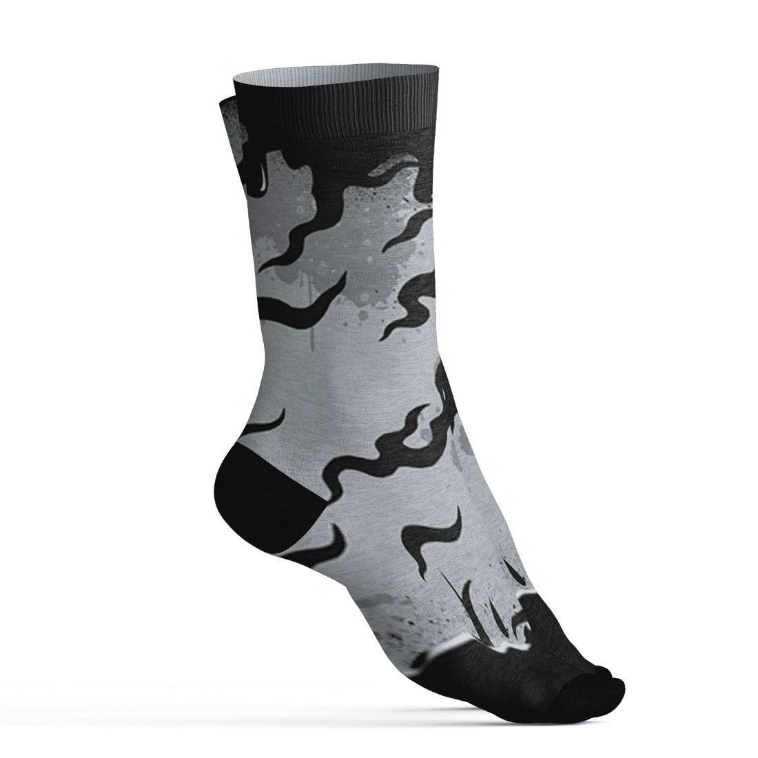 Wolf-Grey-12s-Socks-Match-Rare-Breed-3D-Drippin