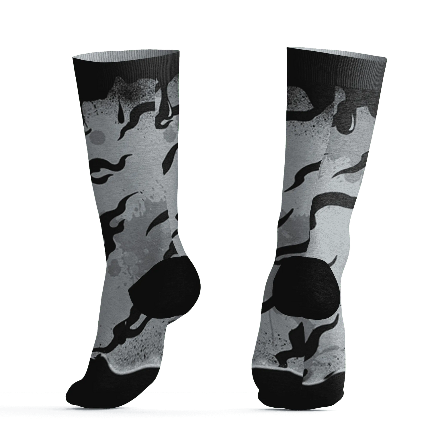 Wolf-Grey-12s-Socks-Match-Rare-Breed-3D-Drippin
