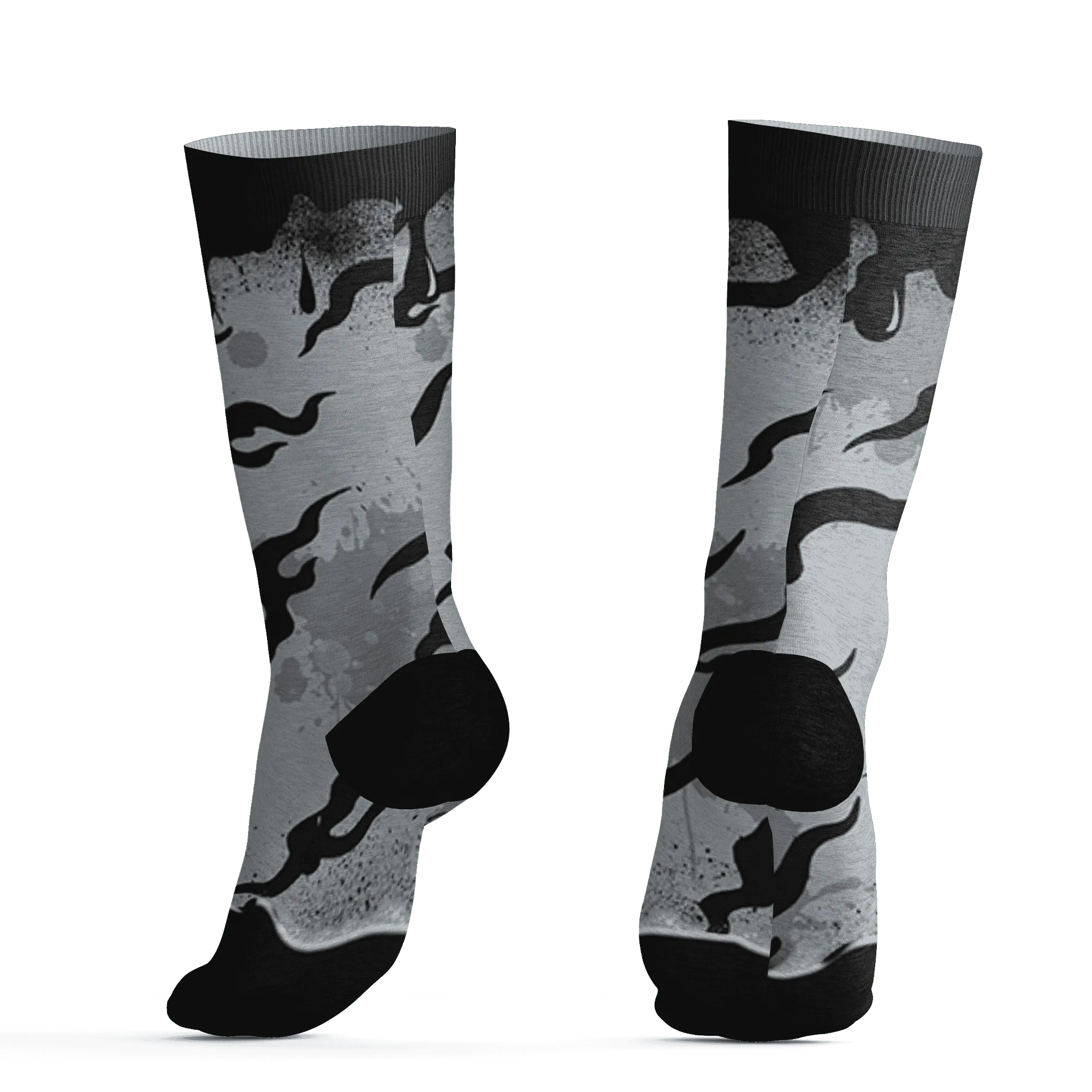 Wolf-Grey-12s-Socks-Match-Rare-Breed-3D-Drippin