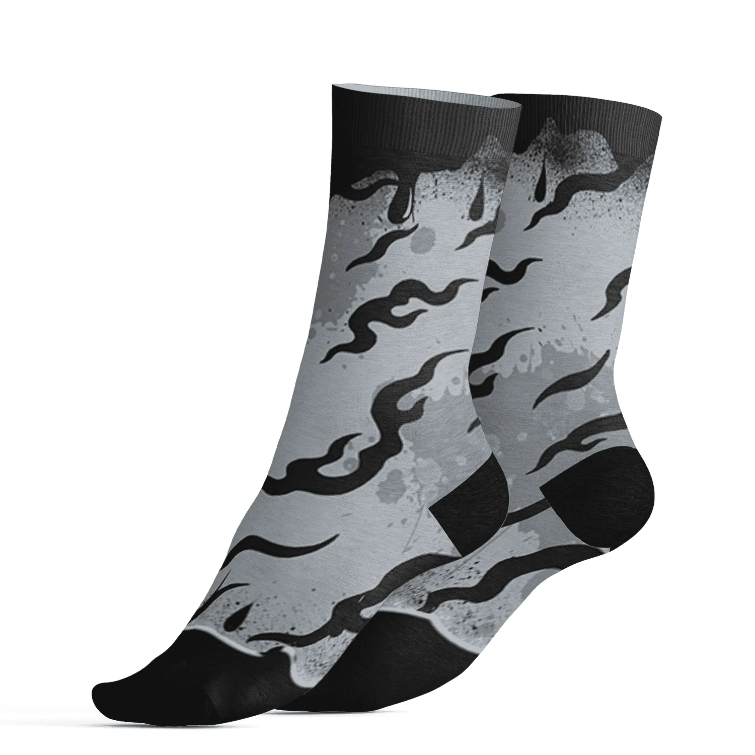 Wolf-Grey-12s-Socks-Match-Rare-Breed-3D-Drippin