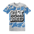 Carolina-Blue-Univercitii-17s-T-Shirt-Match-Rare-Breed-3D-Drippin