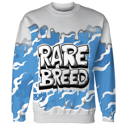 Carolina-Blue-Univercitii-17s-Sweatshirt-Match-Rare-Breed-3D-Drippin