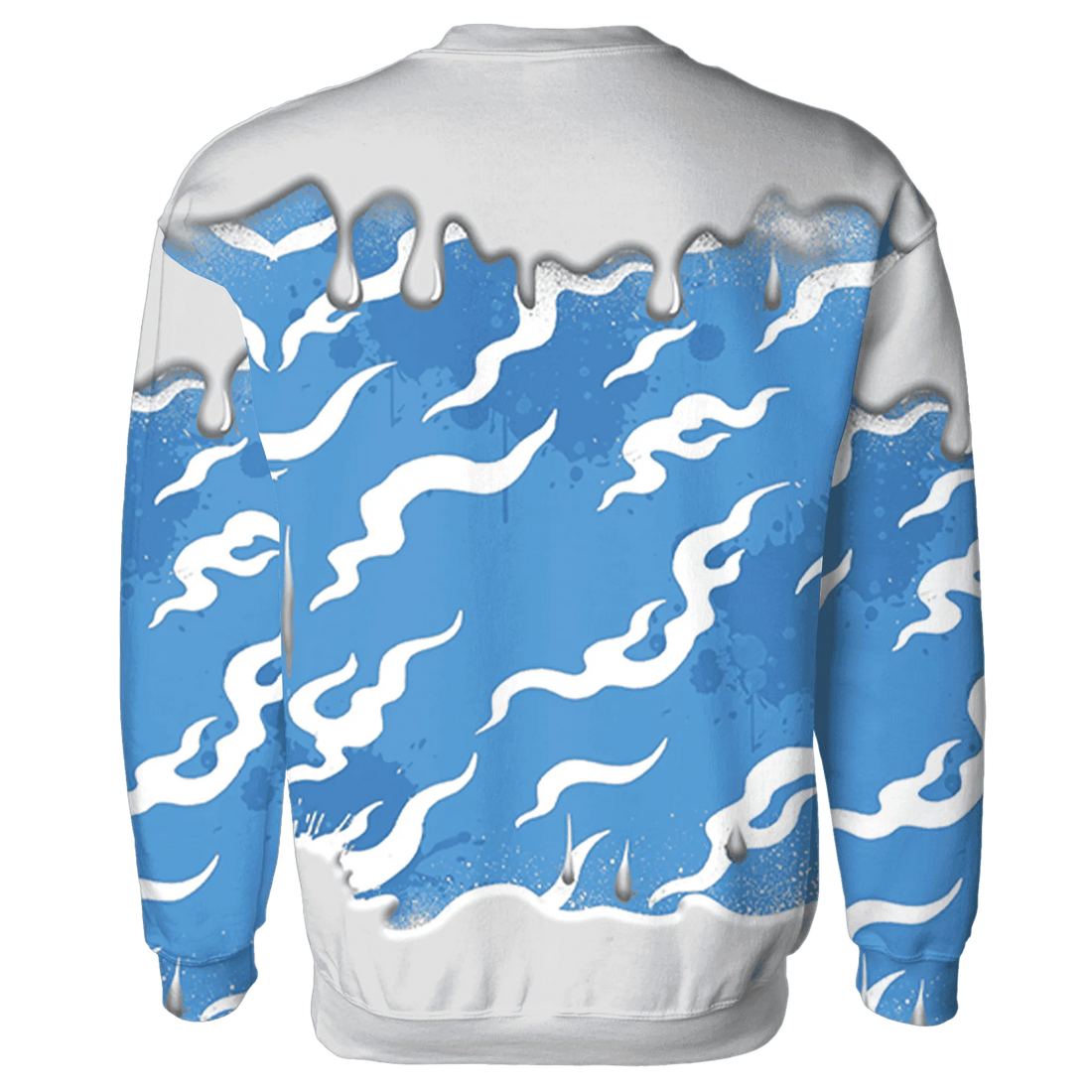 Carolina-Blue-Univercitii-17s-Sweatshirt-Match-Rare-Breed-3D-Drippin