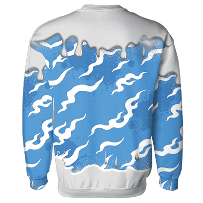 Carolina-Blue-Univercitii-17s-Sweatshirt-Match-Rare-Breed-3D-Drippin
