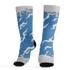Carolina-Blue-Univercitii-17s-Socks-Match-Rare-Breed-3D-Drippin