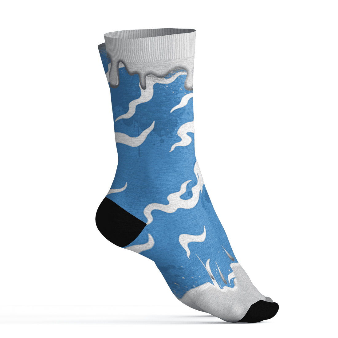 Carolina-Blue-Univercitii-17s-Socks-Match-Rare-Breed-3D-Drippin