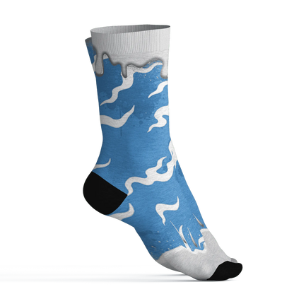 Carolina-Blue-Univercitii-17s-Socks-Match-Rare-Breed-3D-Drippin