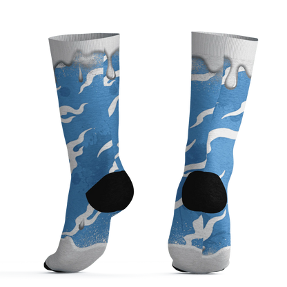 Carolina-Blue-Univercitii-17s-Socks-Match-Rare-Breed-3D-Drippin