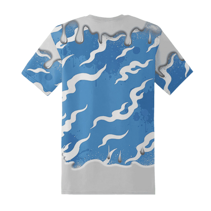 Carolina-Blue-Univercitii-17s-T-Shirt-Match-Rare-Breed-3D-Drippin