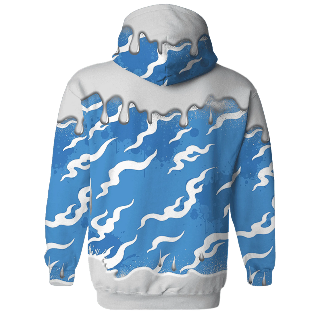 Carolina-Blue-Univercitii-17s-Hoodie-Match-Rare-Breed-3D-Drippin