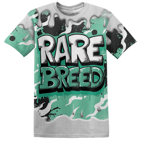 High-OG-Green-Glow-1s-T-Shirt-Match-Rare-Breed-3D-Drippin
