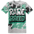 High OG Green Glow 1s T Shirt Match Rare Breed 3D All-Over Print Drippin - NastyJamz