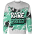 High OG Green Glow 1s Sweatshirt Match Rare Breed 3D All-Over Print Drippin - NastyJamz