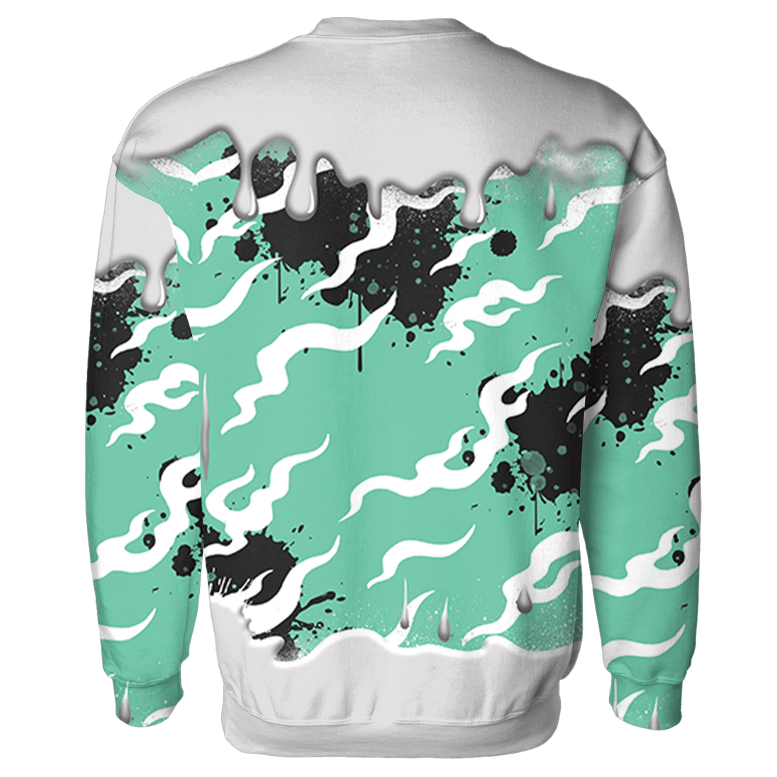 High OG Green Glow 1s Sweatshirt Match Rare Breed 3D All-Over Print Drippin - NastyJamz