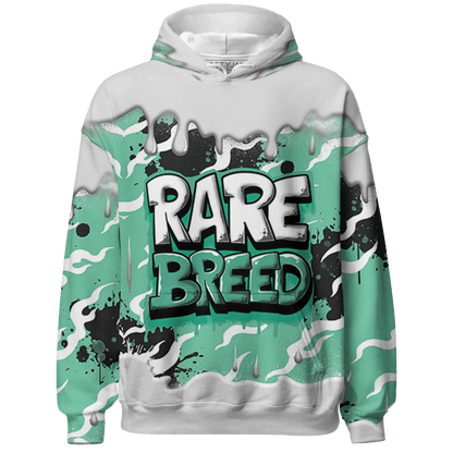 High OG Green Glow 1s Hoodie Match Rare Breed 3D All-Over Print Drippin - NastyJamz