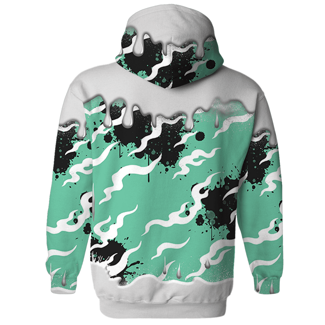 High OG Green Glow 1s Hoodie Match Rare Breed 3D All-Over Print Drippin - NastyJamz