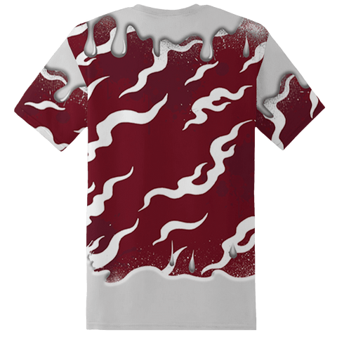 High-White-Team-Red-1s-T-Shirt-Match-Rare-Breed-3D-Drippin