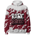 High White Team Red 1s Hoodie Match Rare Breed 3D All-Over Print Drippin - NastyJamz
