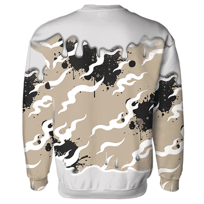 Latte 1s Sweatshirt Match Rare Breed 3D All-Over Print Drippin - NastyJamz