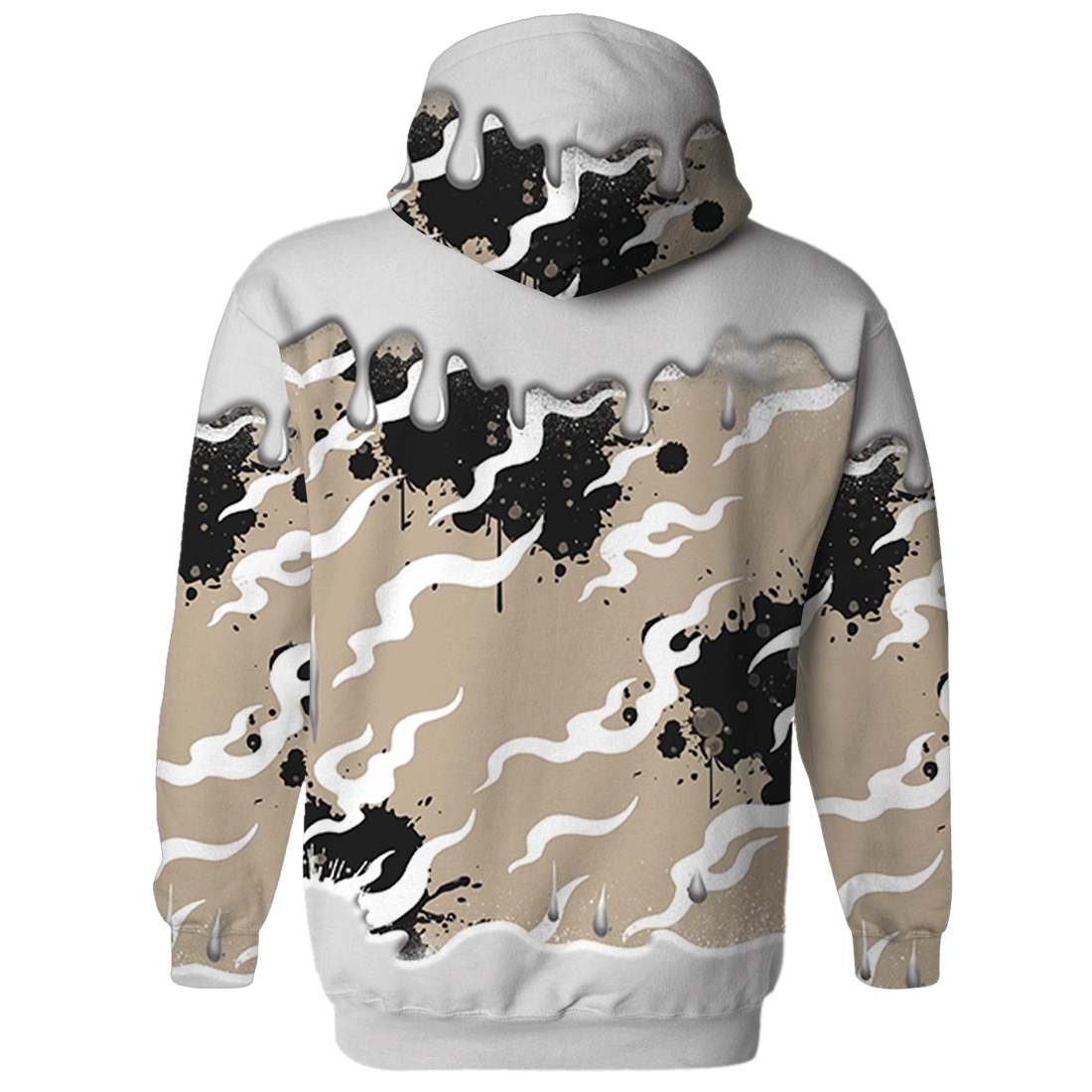 Latte 1s Hoodie Match Rare Breed 3D All-Over Print Drippin - NastyJamz