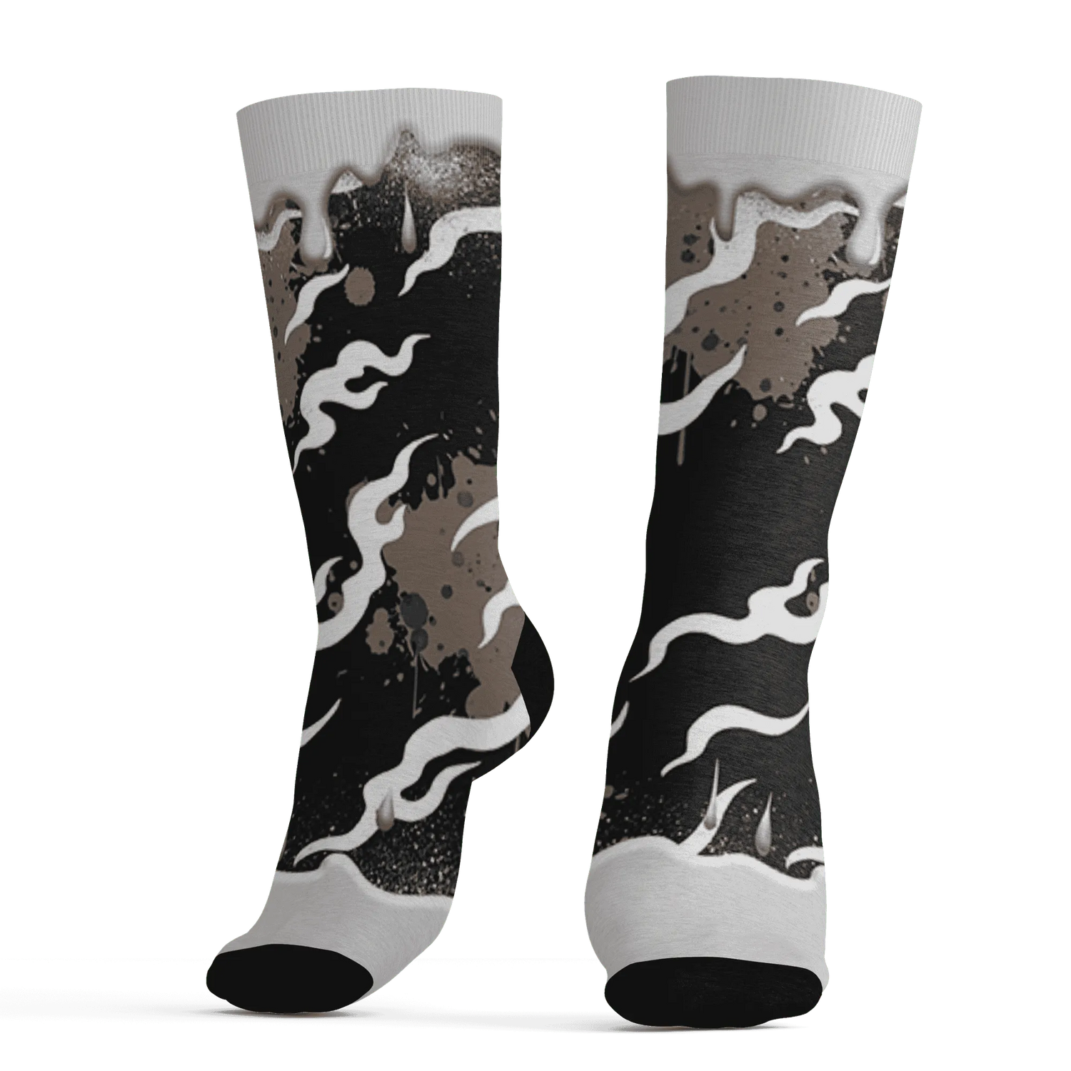 Low-Mocha-1s-Socks-Match-Rare-Breed-3D-Drippin