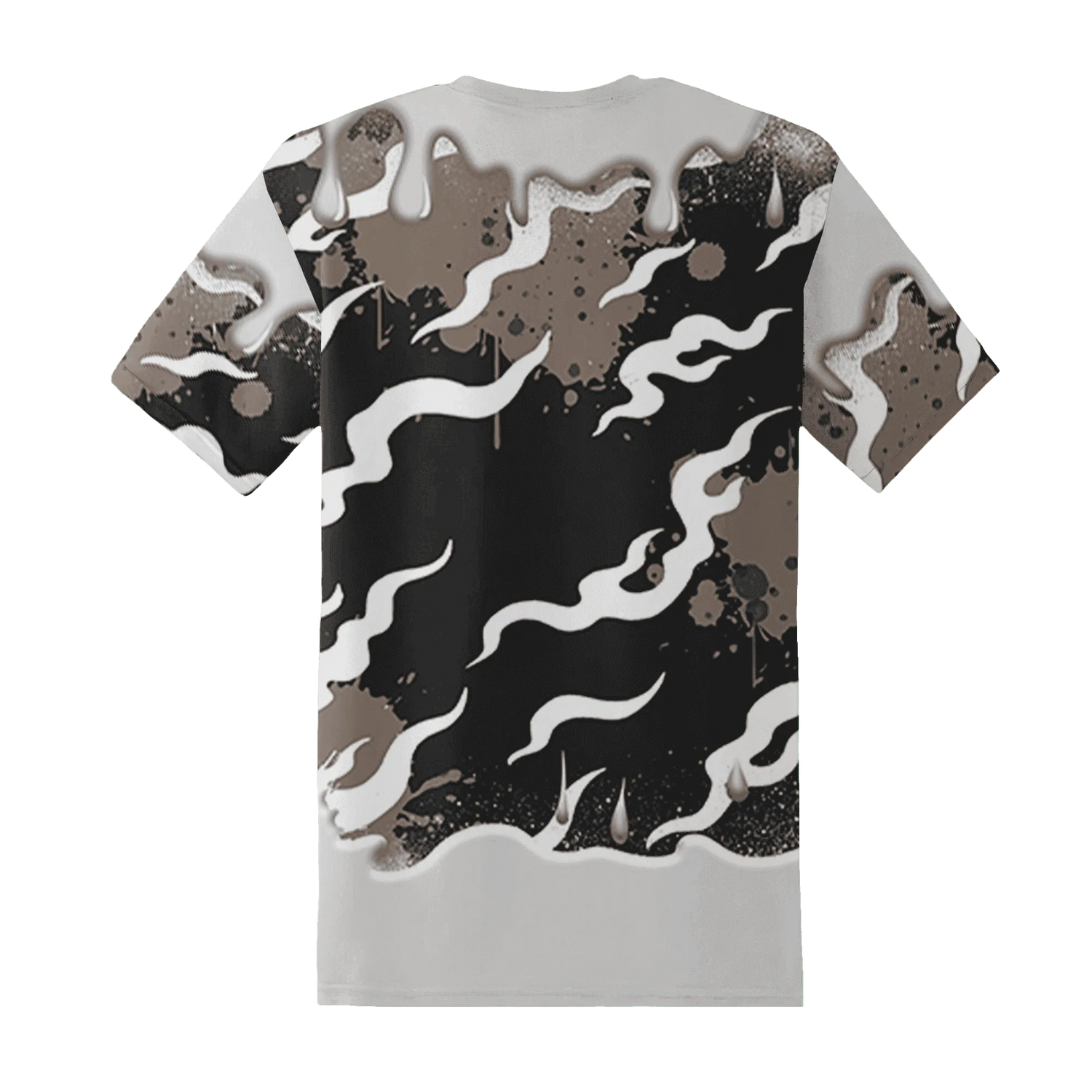 Low-Mocha-1s-T-Shirt-Match-Rare-Breed-3D-Drippin
