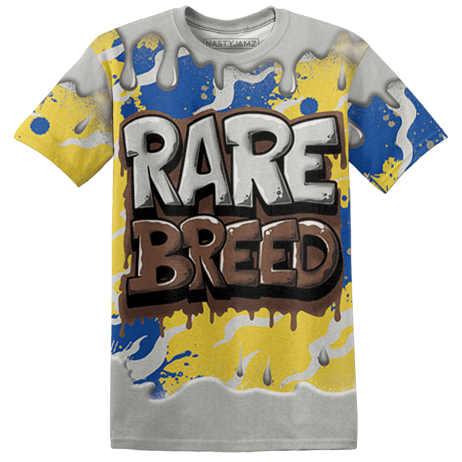 Low OG Canary TVSC 1s T Shirt Match Rare Breed 3D All-Over Print Drippin - NastyJamz