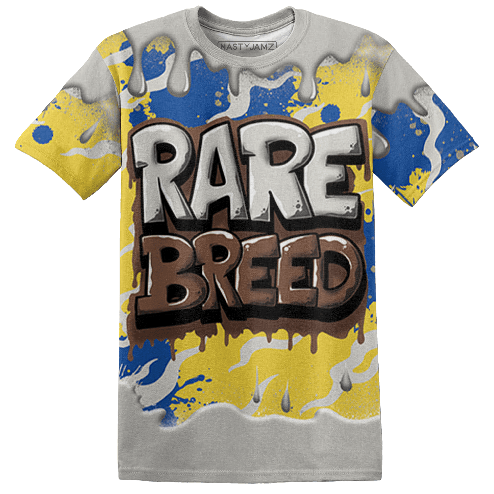 Low OG Canary TVSC 1s T Shirt Match Rare Breed 3D All-Over Print Drippin - NastyJamz