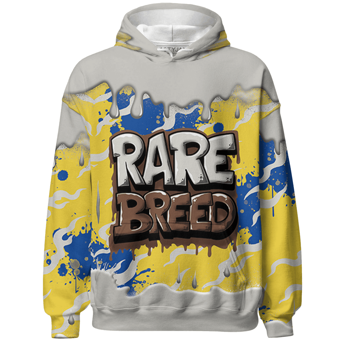 Low OG Canary TVSC 1s Hoodie Match Rare Breed 3D All-Over Print Drippin - NastyJamz