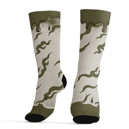 Medium-Olive-1s-Socks-Match-Rare-Breed-3D-Drippin