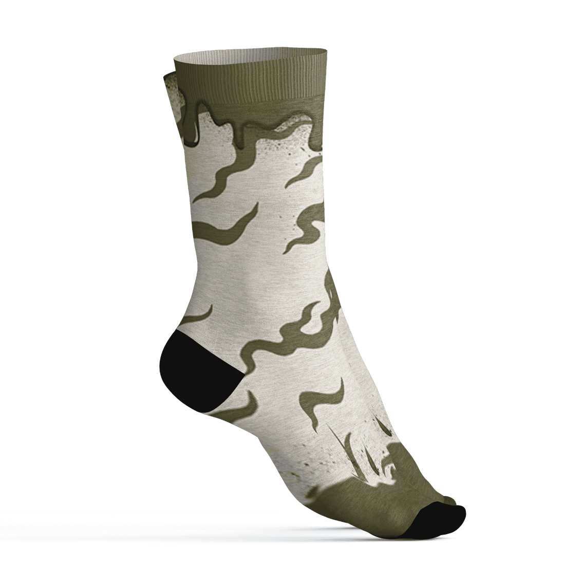 Medium-Olive-1s-Socks-Match-Rare-Breed-3D-Drippin