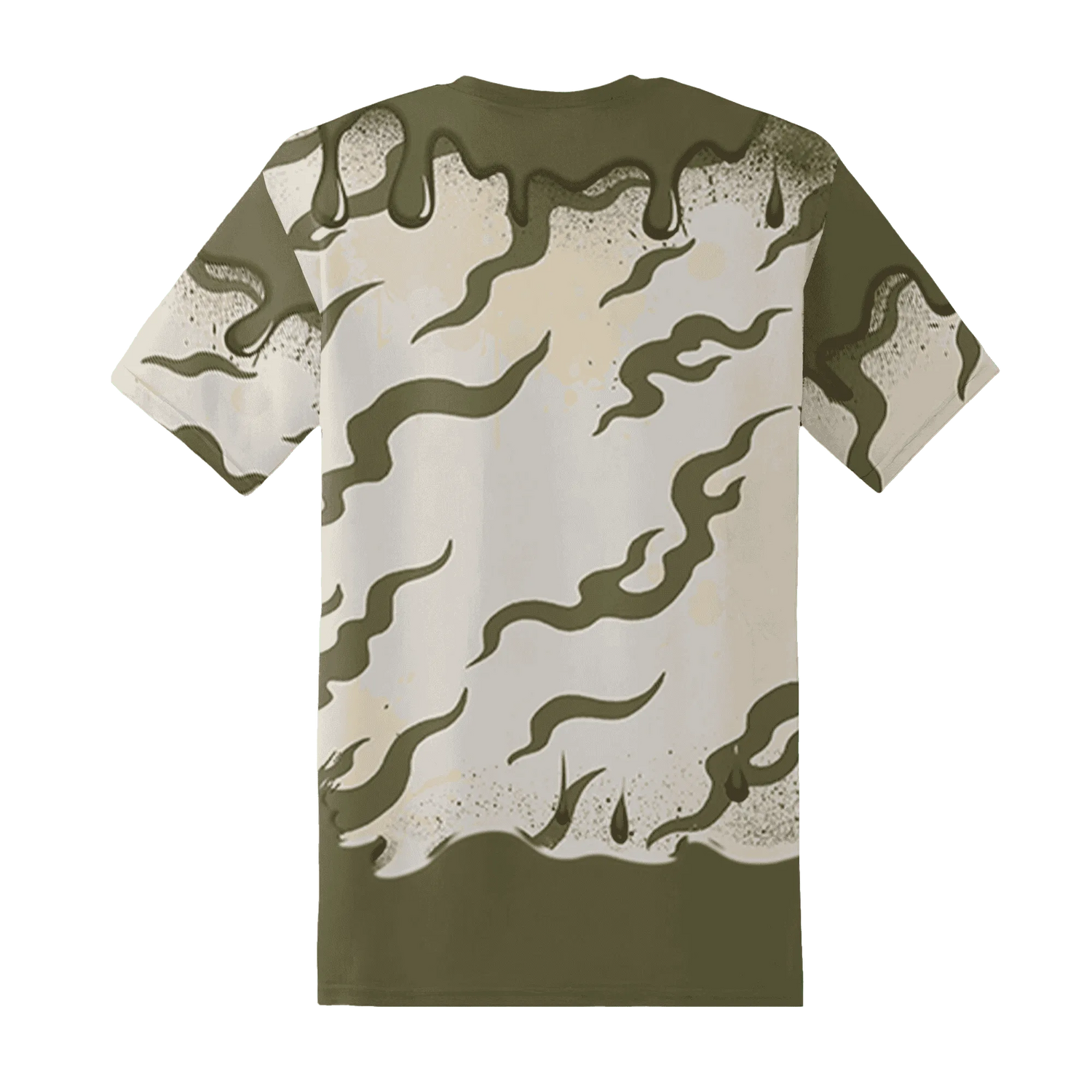 Medium-Olive-1s-T-Shirt-Match-Rare-Breed-3D-Drippin