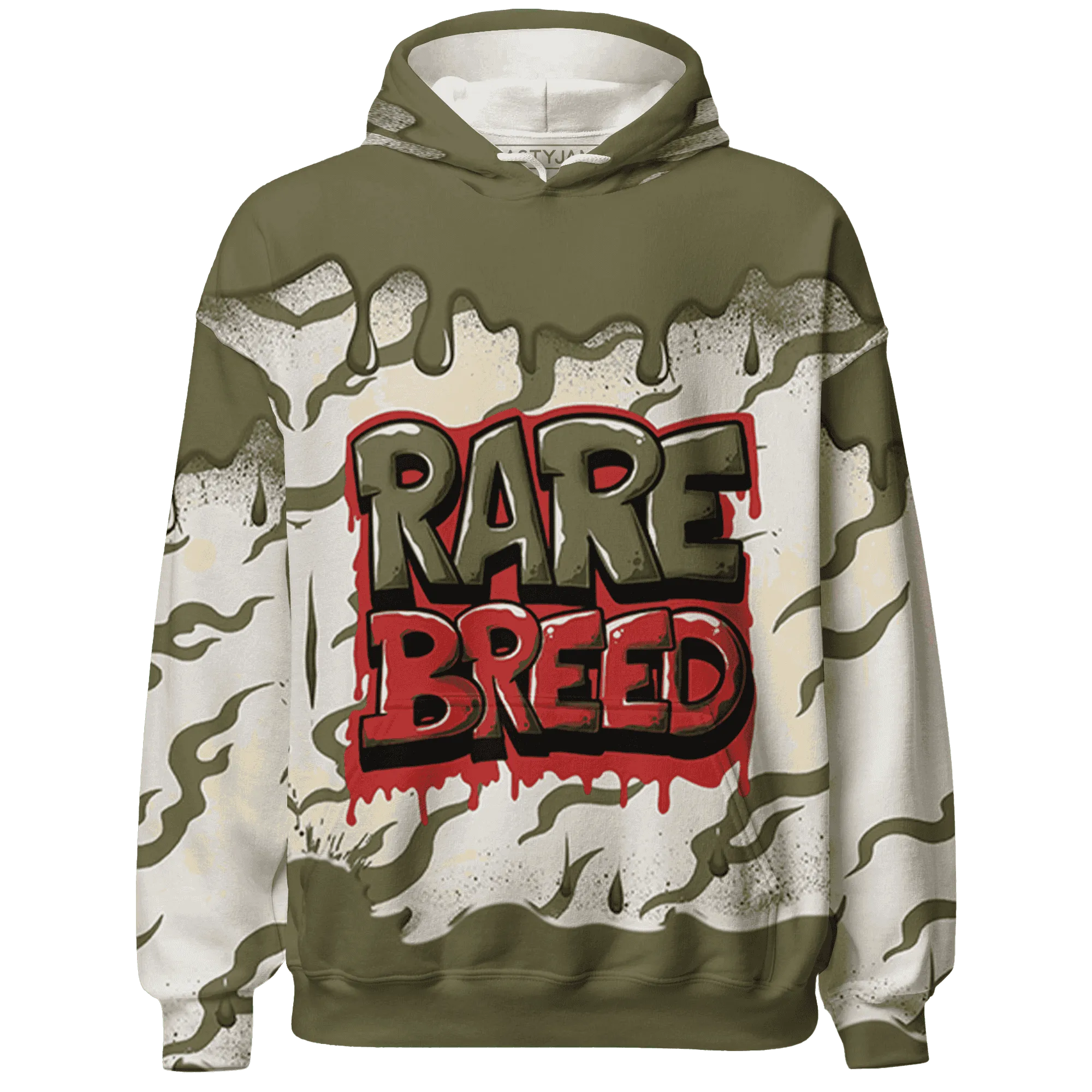 Medium-Olive-1s-Hoodie-Match-Rare-Breed-3D-Drippin