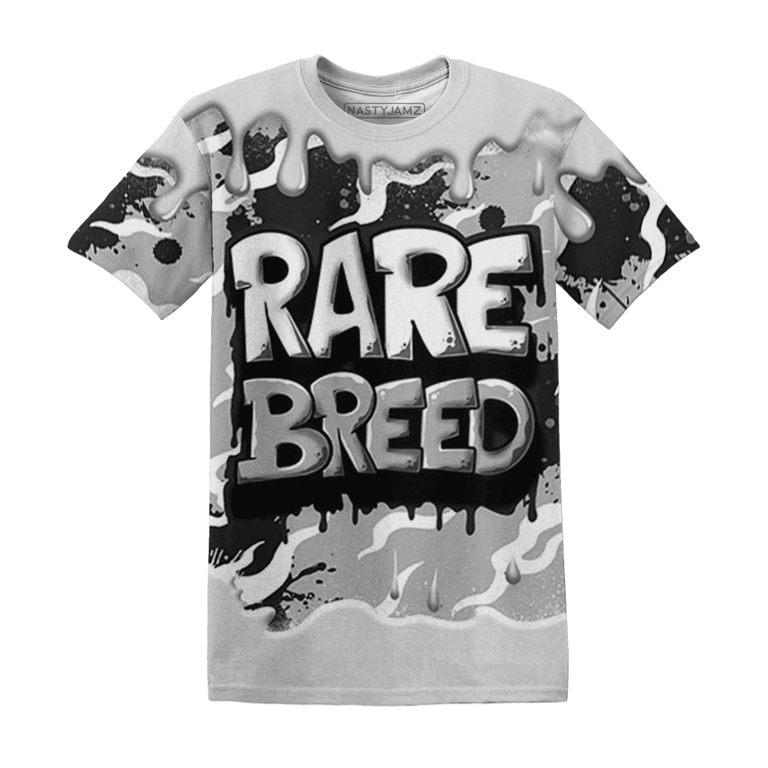 Wolf-Grey-1s-T-Shirt-Match-Rare-Breed-3D-Drippin