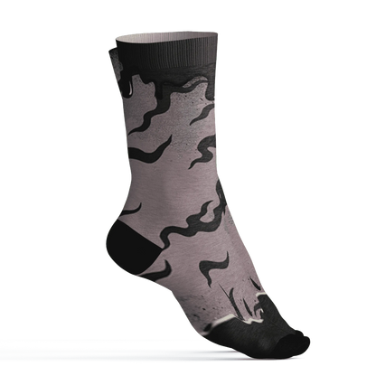 Black-Violet-Ore-3s-Socks-Match-Rare-Breed-3D-Drippin