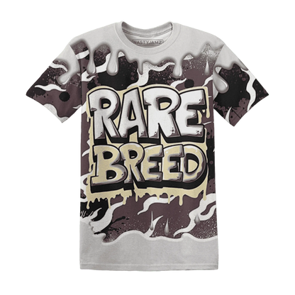 Burgundy-Crush-3s-T-Shirt-Match-Rare-Breed-3D-Drippin