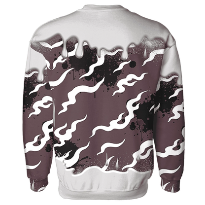 Burgundy-Crush-3s-Sweatshirt-Match-Rare-Breed-3D-Drippin
