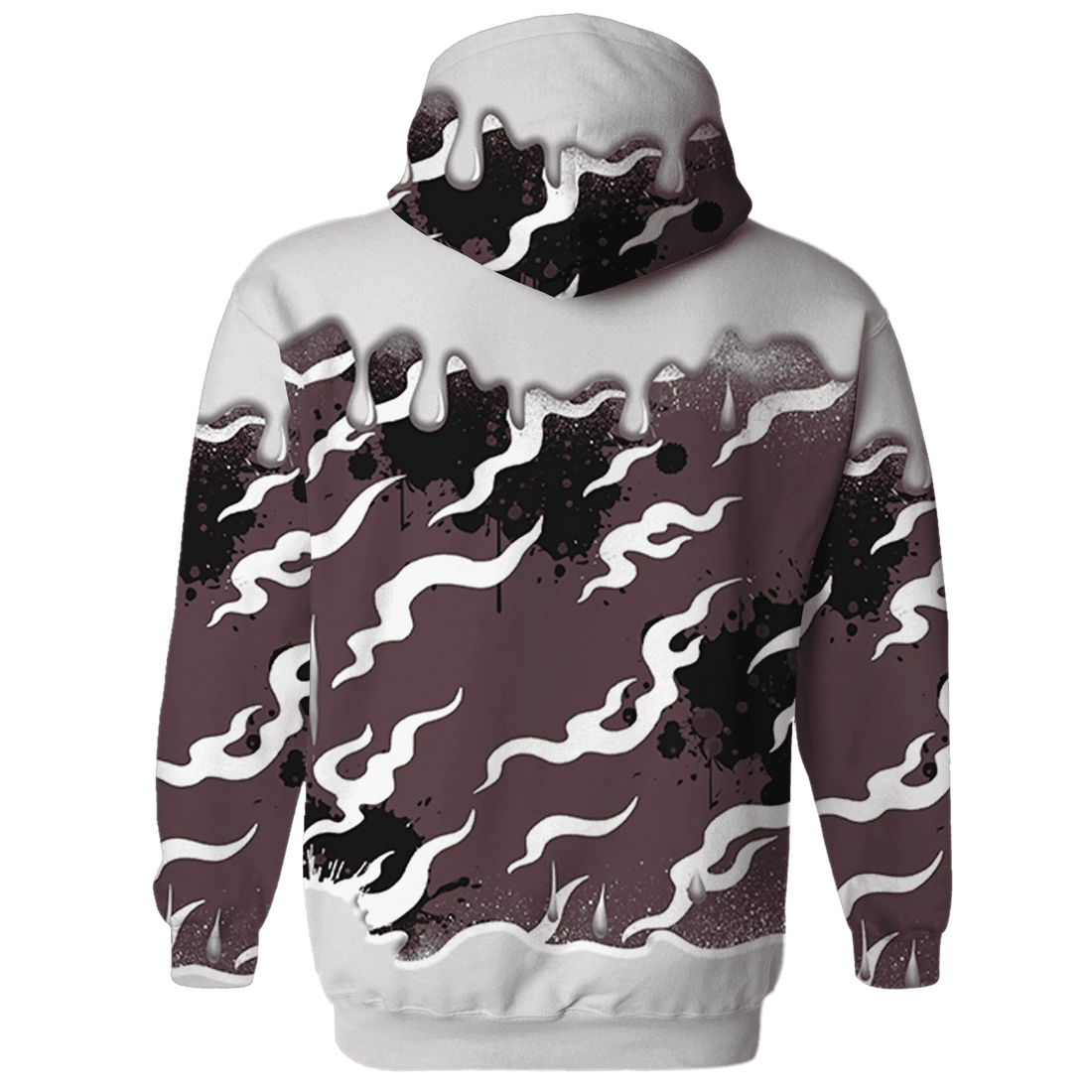 Burgundy-Crush-3s-Hoodie-Match-Rare-Breed-3D-Drippin