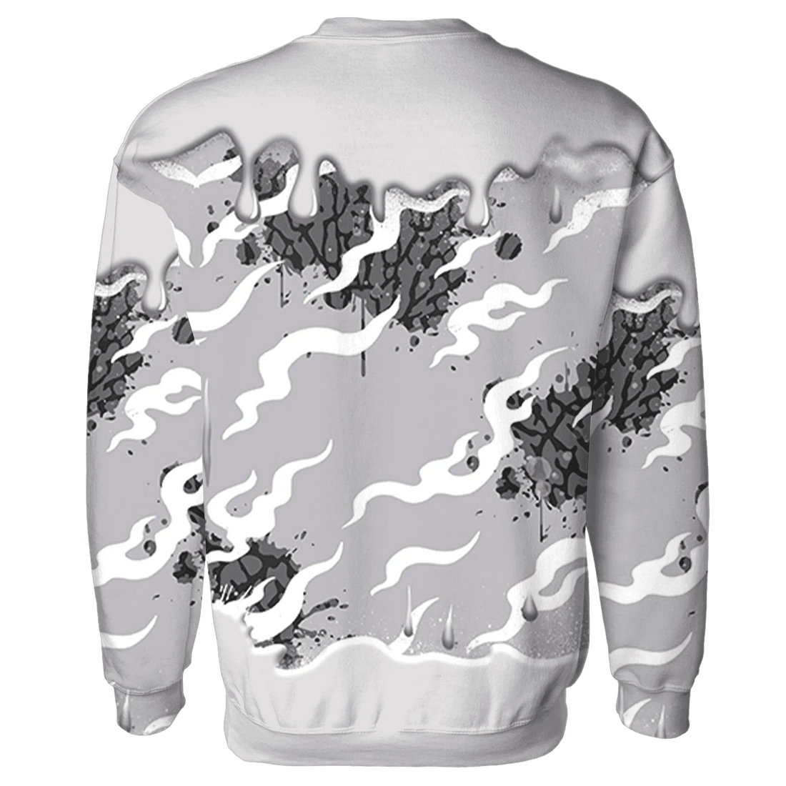 Cement-Grey-3s-Sweatshirt-Match-Rare-Breed-3D-Drippin