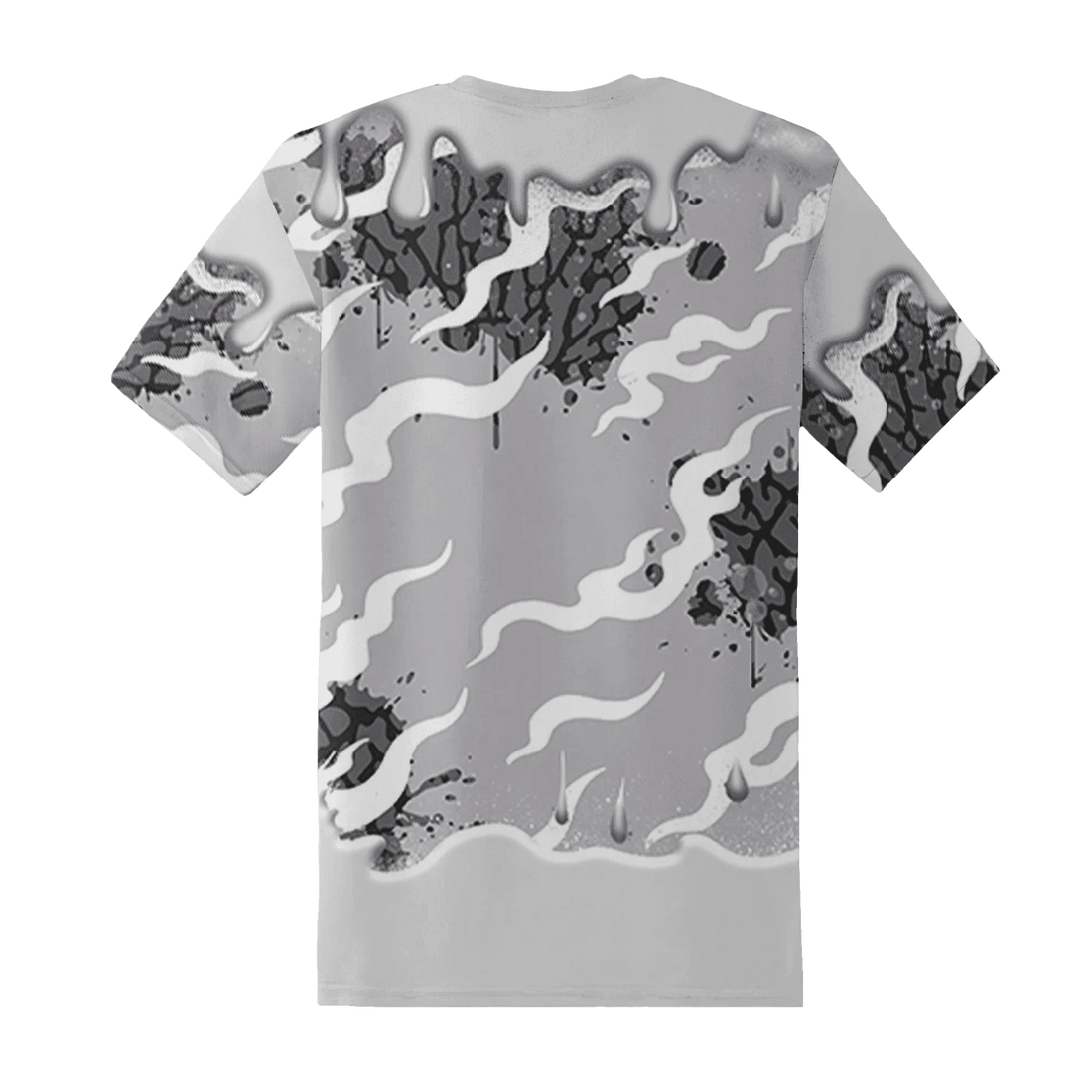 Cement-Grey-3s-T-Shirt-Match-Rare-Breed-3D-Drippin