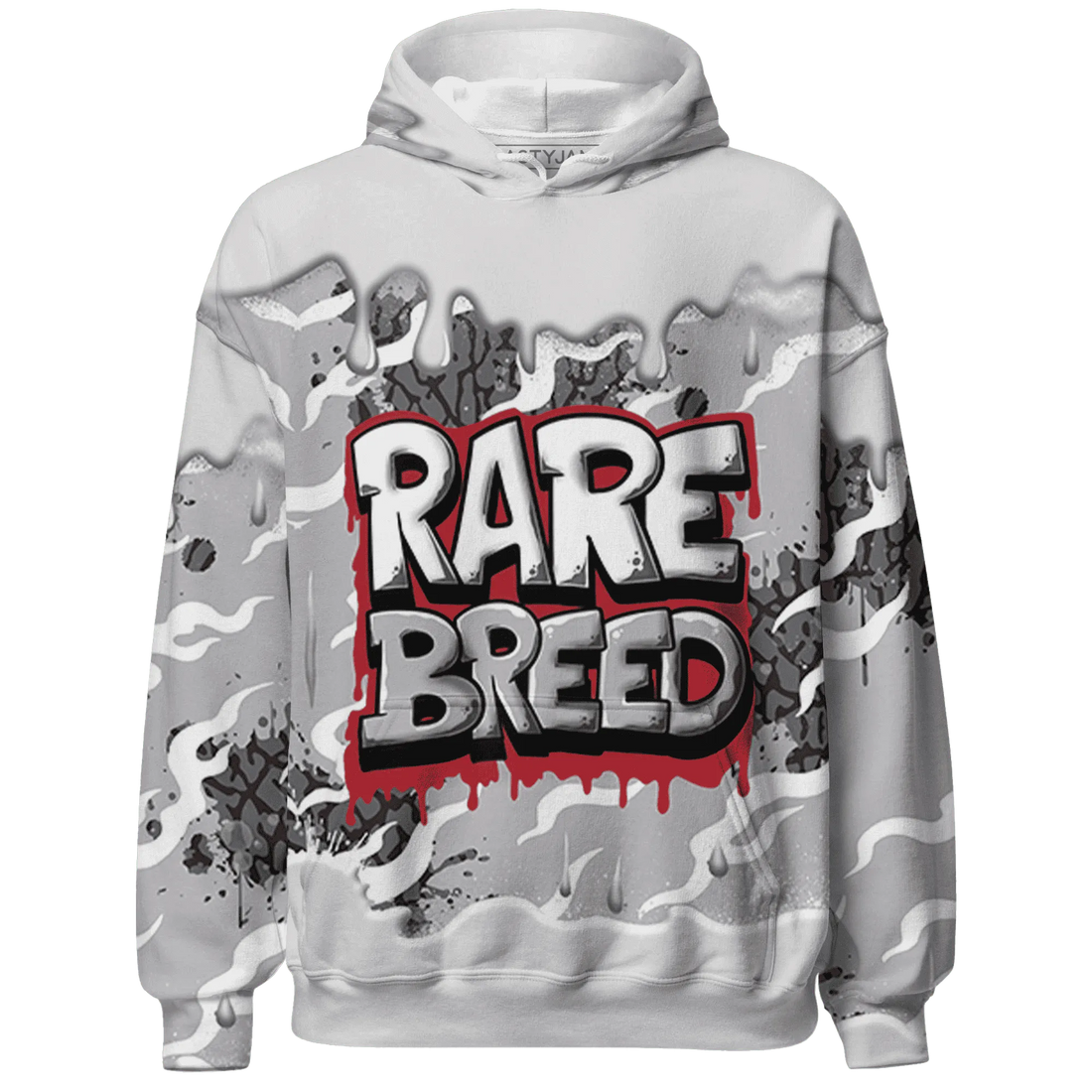 Cement-Grey-3s-Hoodie-Match-Rare-Breed-3D-Drippin