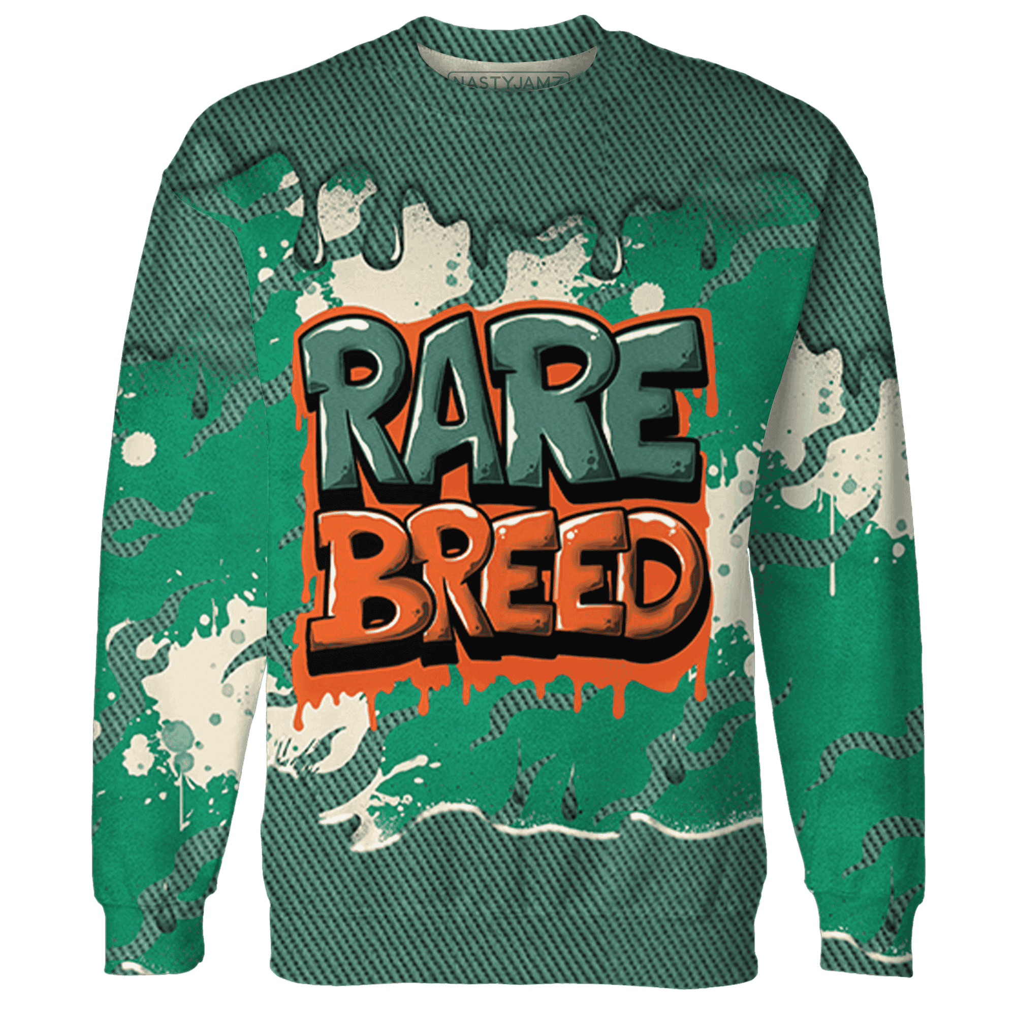 Nina CN Abney 3s Sweatshirt Match Rare Breed 3D All-Over Print Drippin - NastyJamz