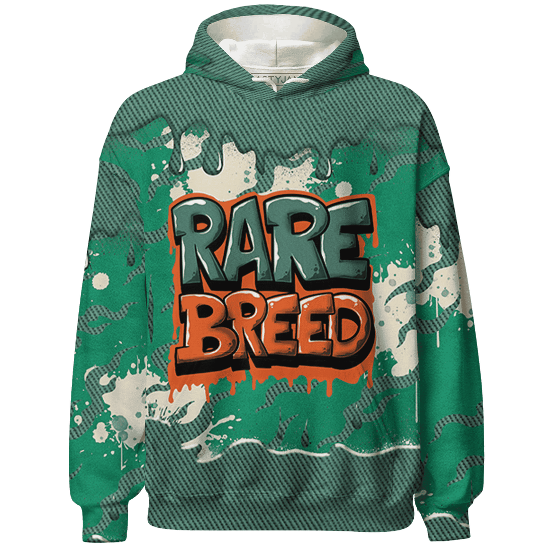 Nina CN Abney 3s Hoodie Match Rare Breed 3D All-Over Print Drippin - NastyJamz