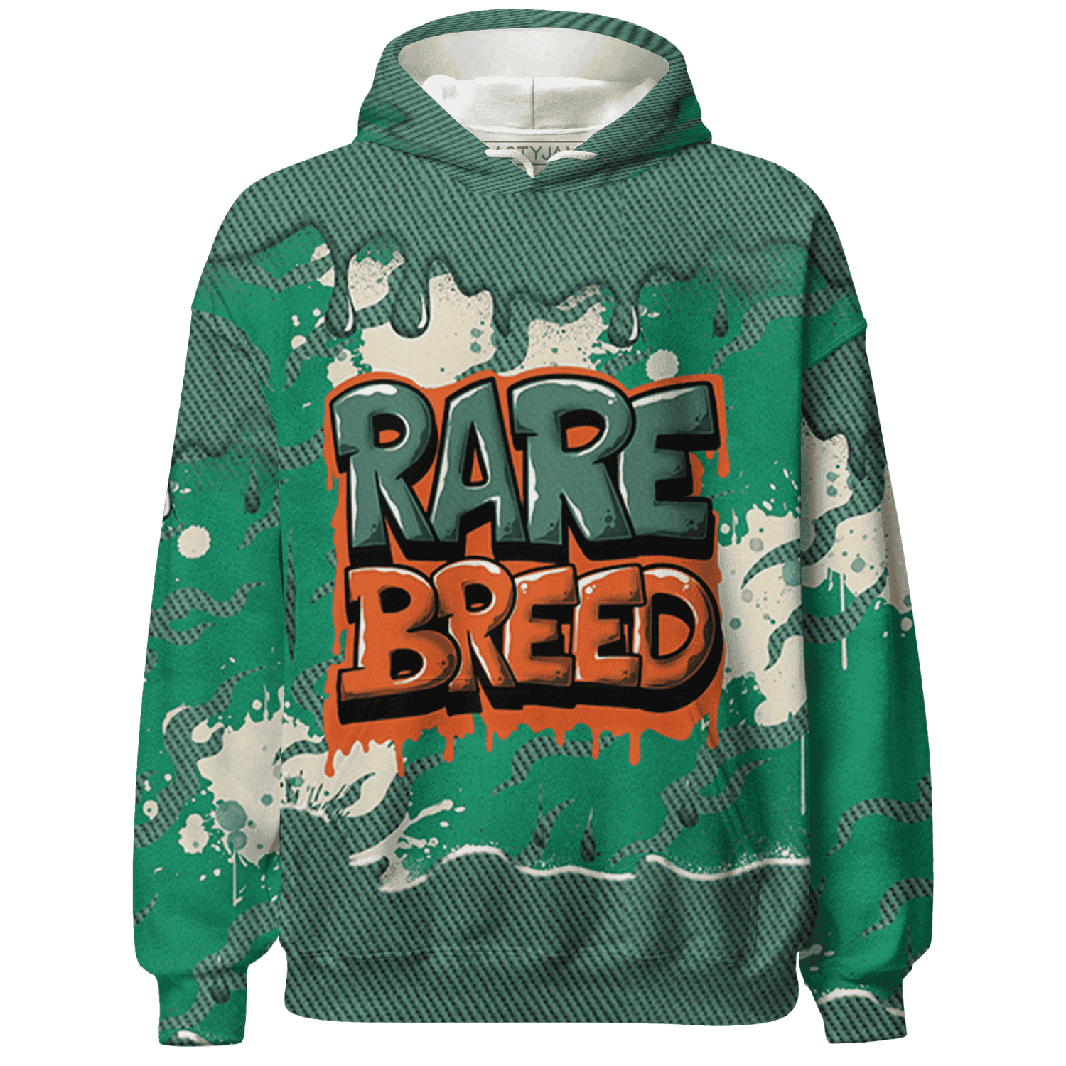 Nina CN Abney 3s Hoodie Match Rare Breed 3D All-Over Print Drippin - NastyJamz