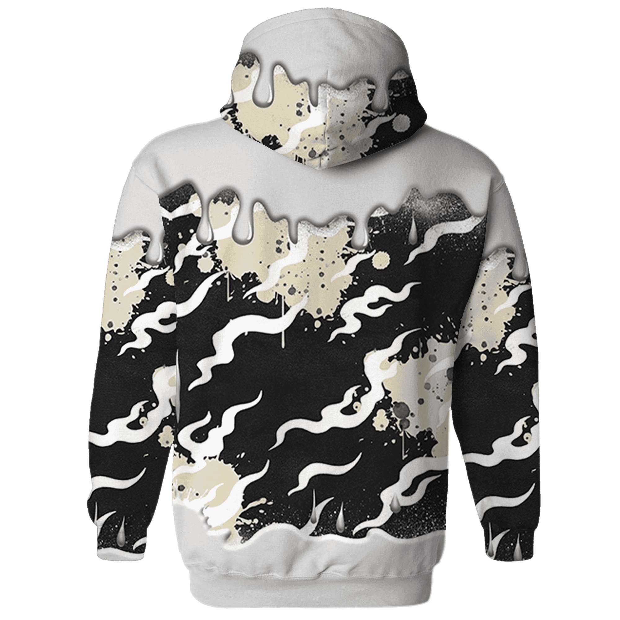 Quaiii 54 3s Hoodie Match Rare Breed 3D All-Over Print Drippin - NastyJamz