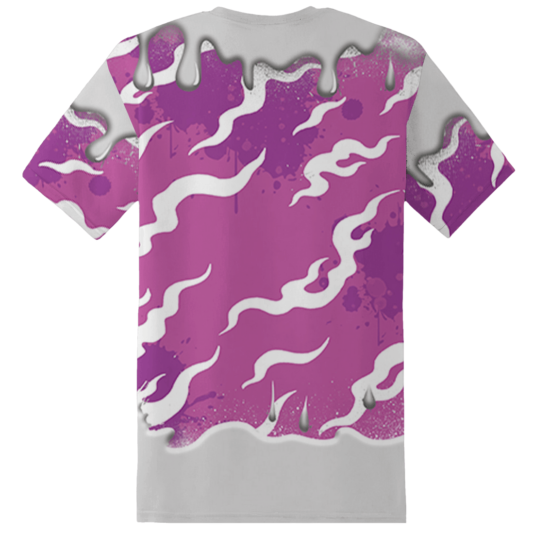 GS Hyper Violet 4s T Shirt Match Rare Breed 3D All-Over Print Drippin - NastyJamz