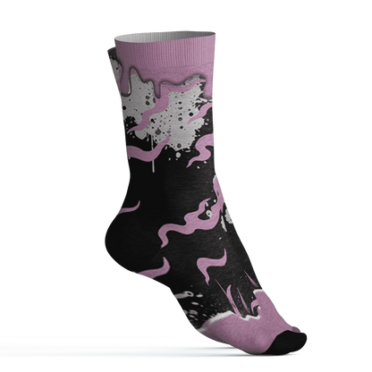 Orchid-Neutral-Grey-Black-White-4s-NastyJamz-Socks-Match-Rare-Breed-3D-Drippin