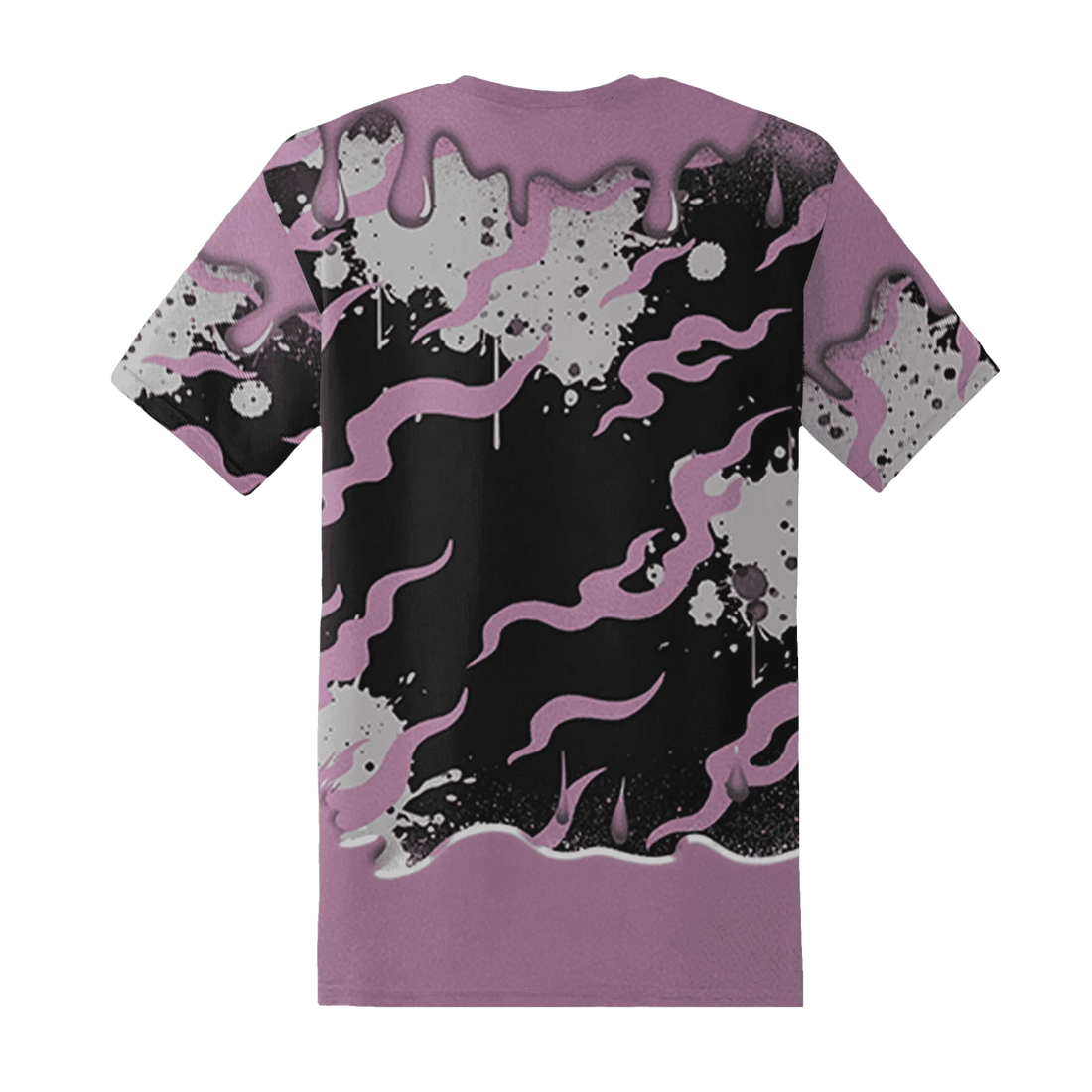 Orchid-Neutral-Grey-Black-White-4s-NastyJamz-T-Shirt-Match-Rare-Breed-3D-Drippin