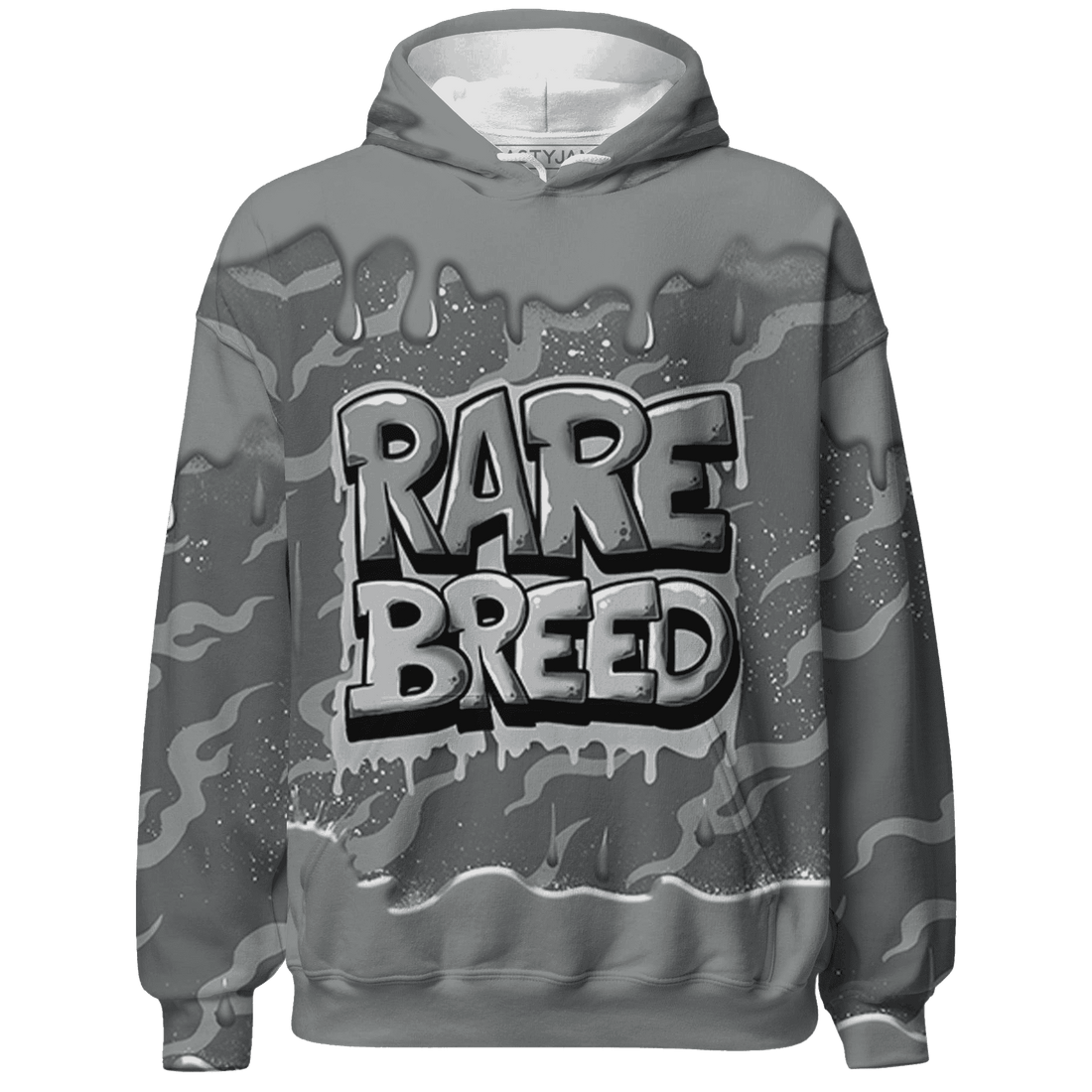 Paris Olympicsss 4s Hoodie Match Rare Breed 3D All-Over Print Drippin - NastyJamz
